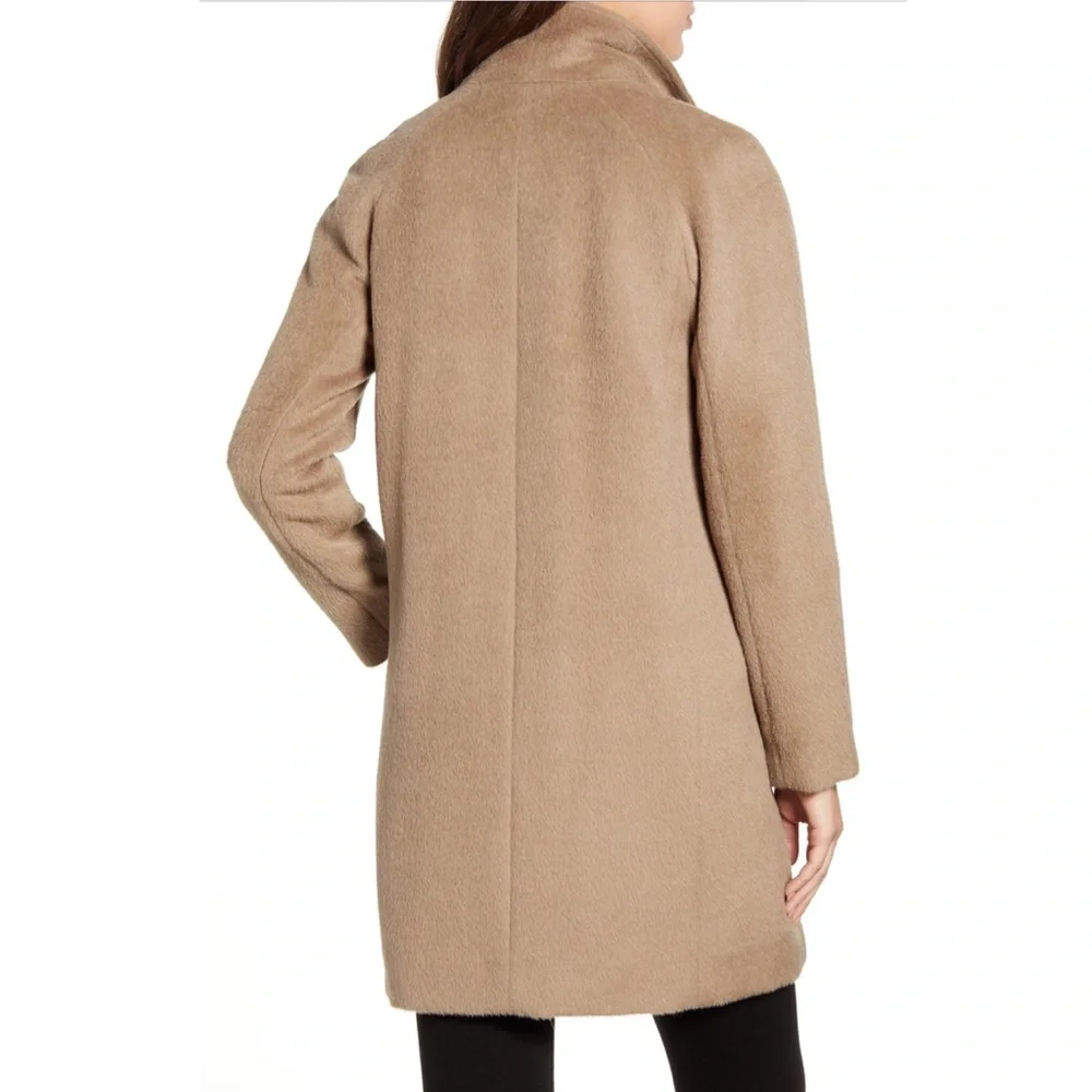 Cole Haan alpaca car coat